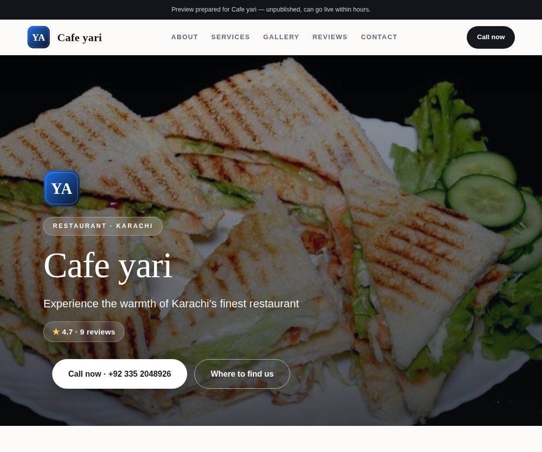 Cafe yari