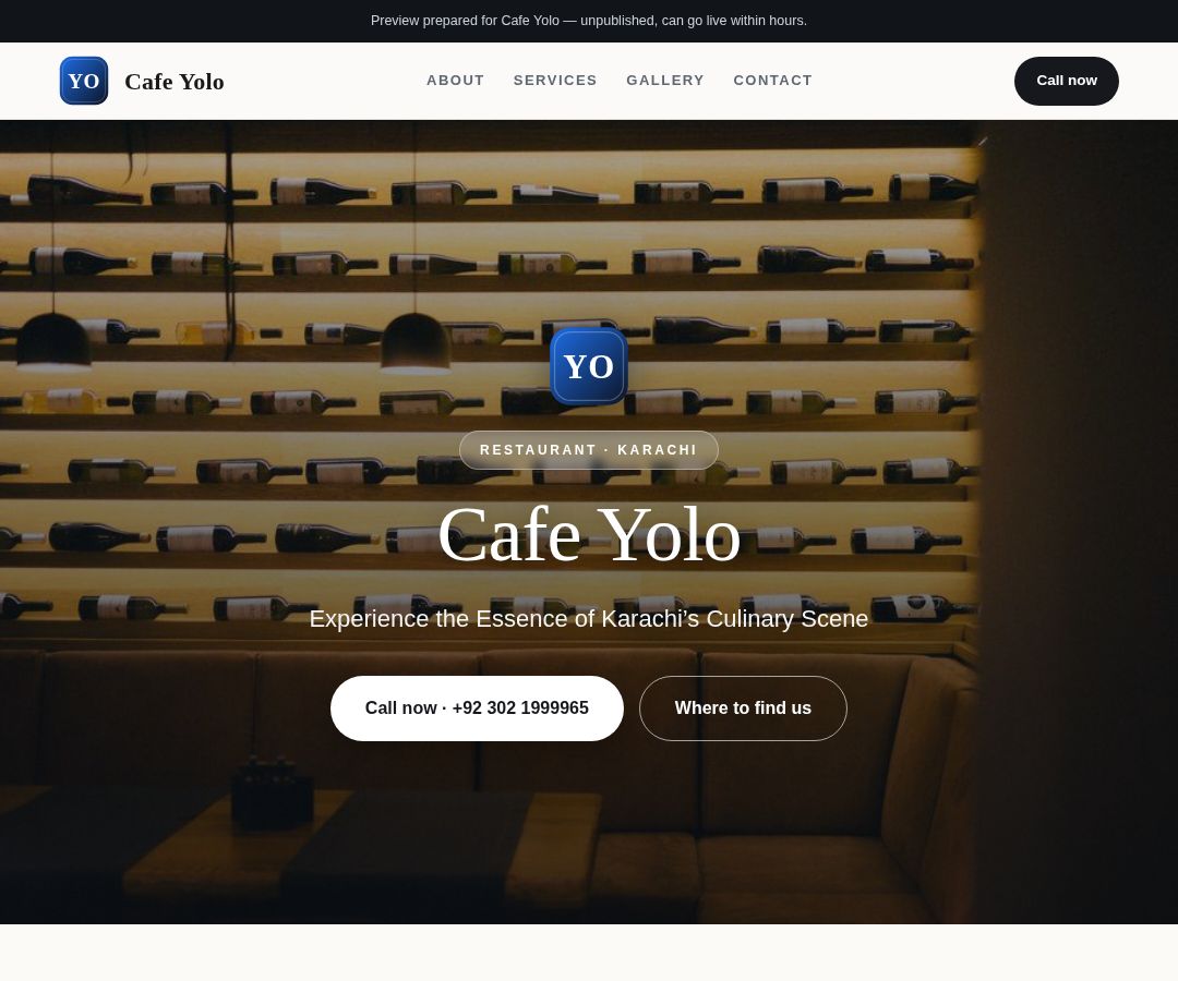 Cafe Yolo