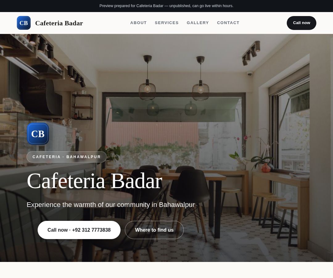 Cafeteria Badar