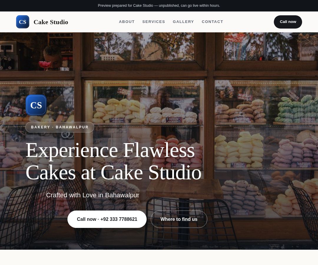 Cake Studio