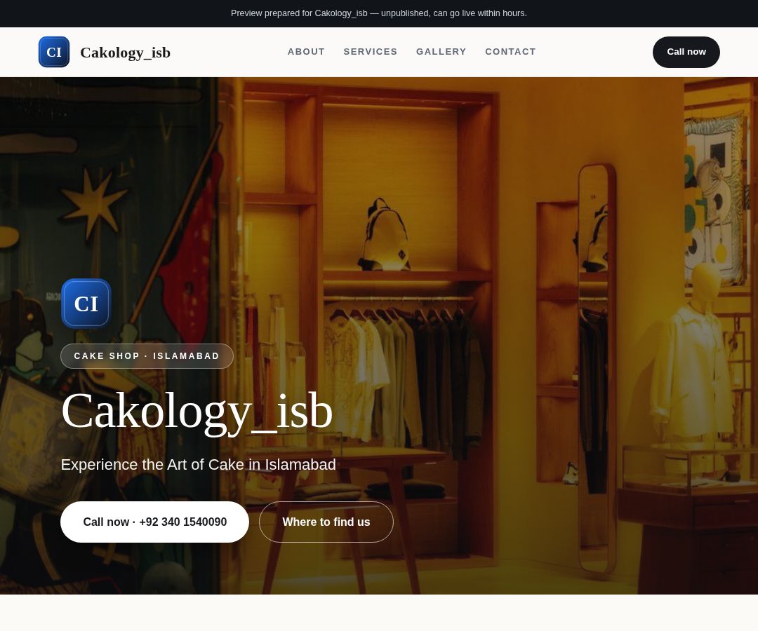 Cakology_isb