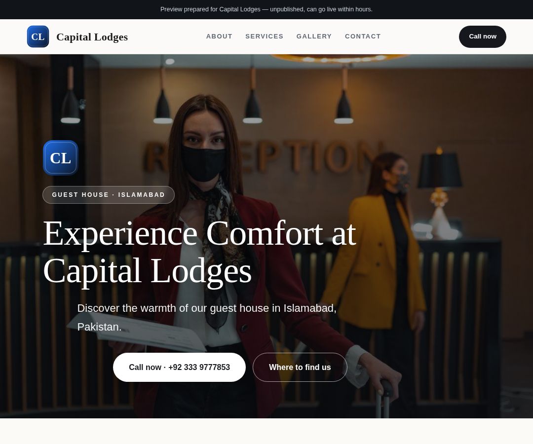Capital Lodges