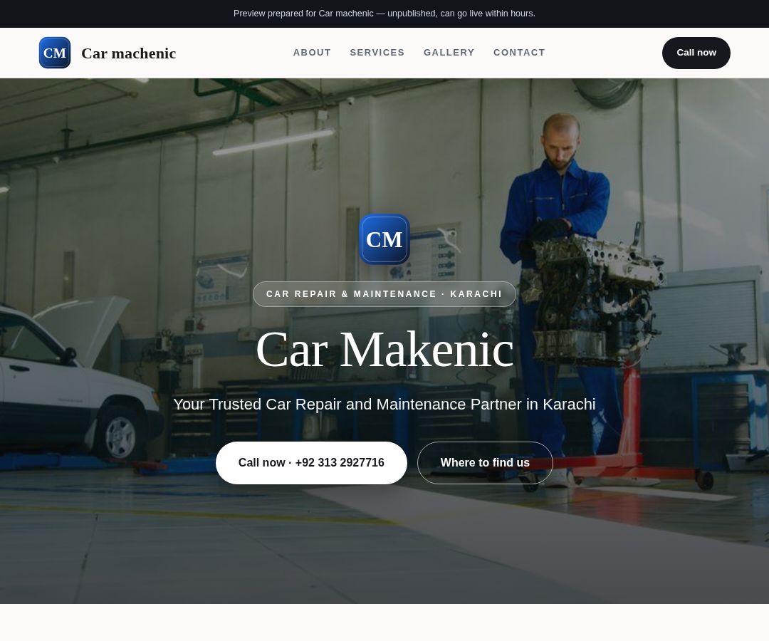 Car machenic