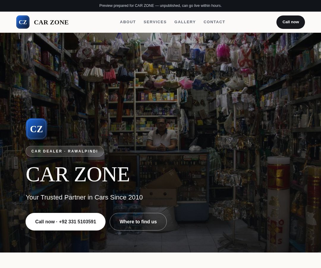 CAR ZONE