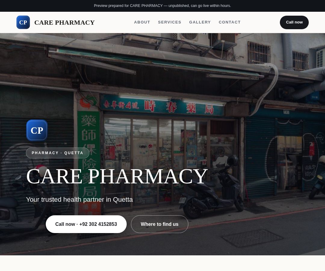CARE PHARMACY