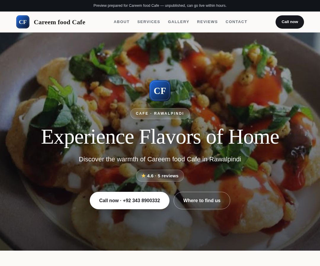 Careem food Cafe