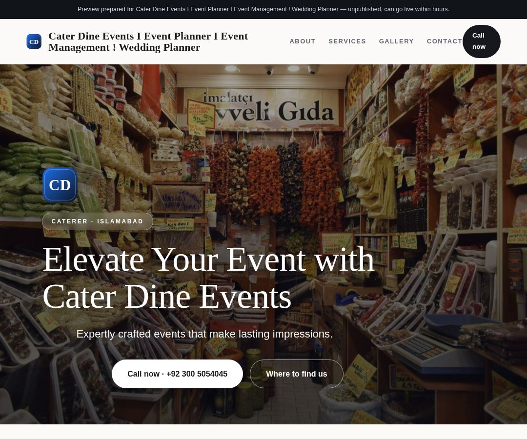 Cater Dine Events I Event Planner I Event Management ! Wedding Planner
