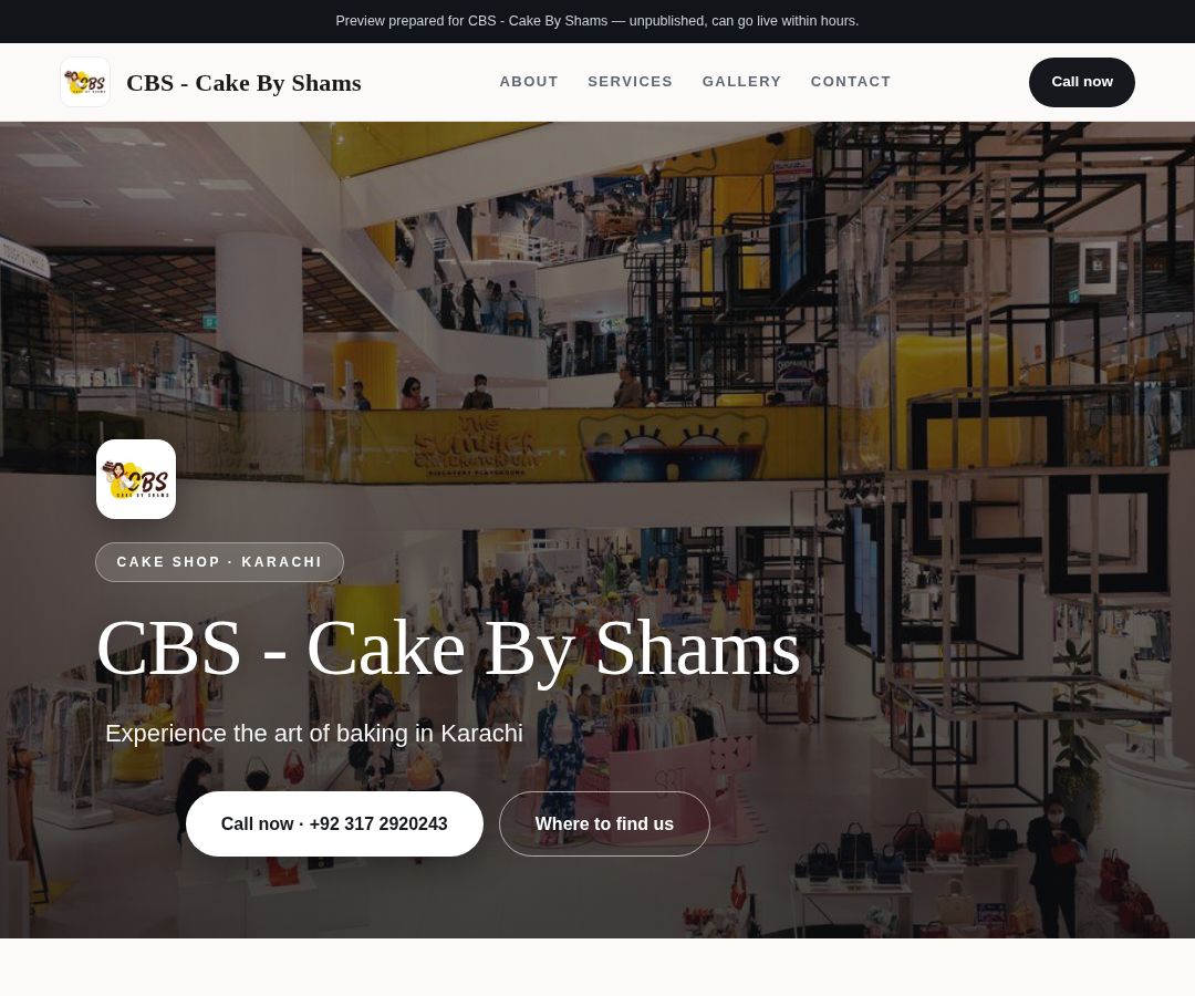 CBS - Cake By Shams