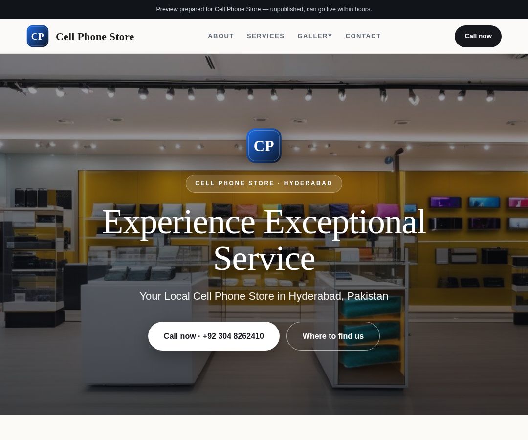 Cell Phone Store