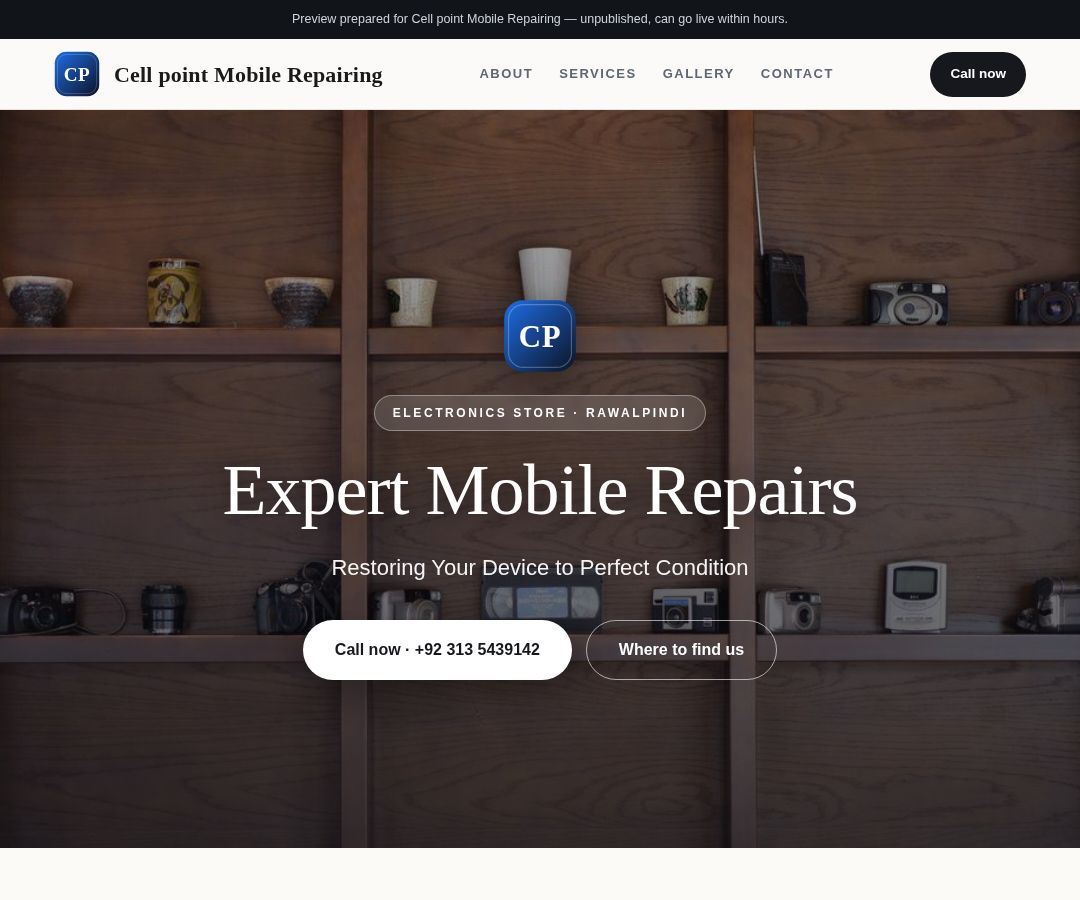 Cell point Mobile Repairing