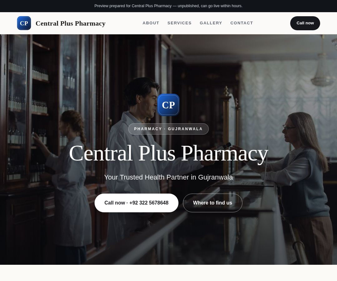Central Plus Pharmacy