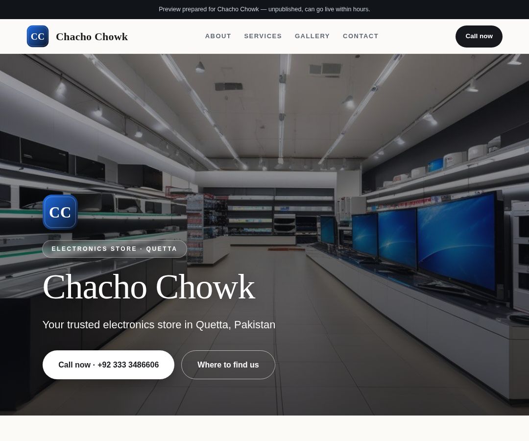 Chacho Chowk