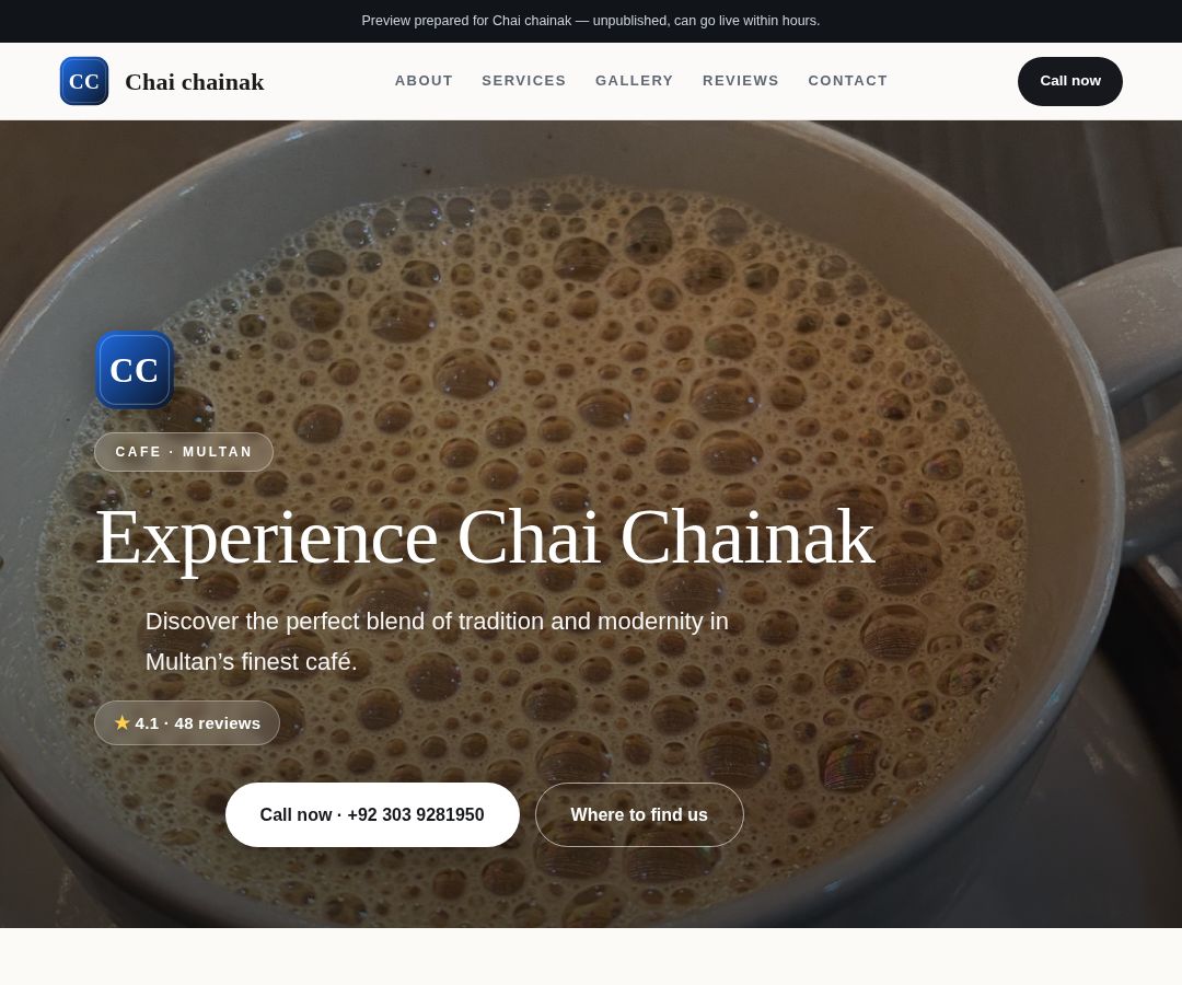 Chai chainak