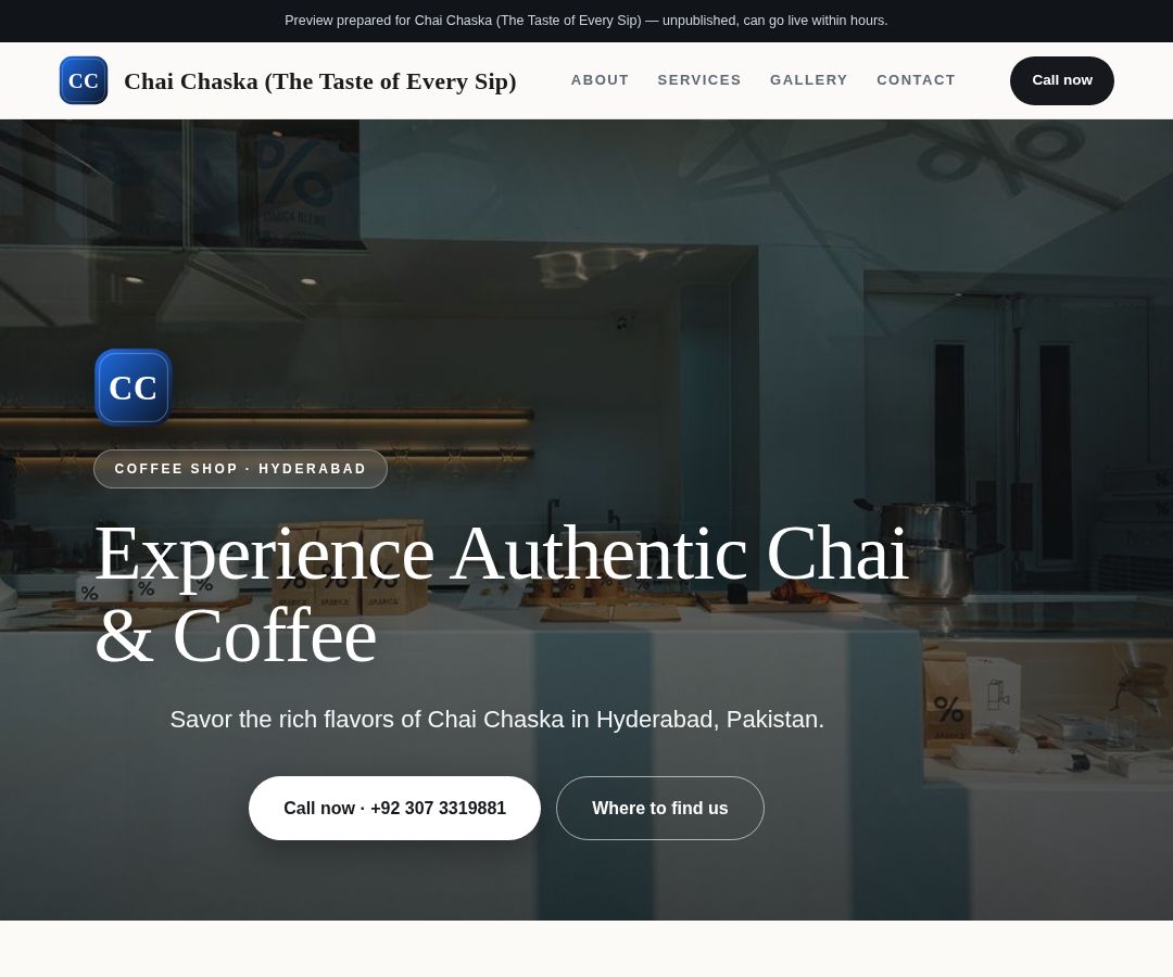 Chai Chaska (The Taste of Every Sip)