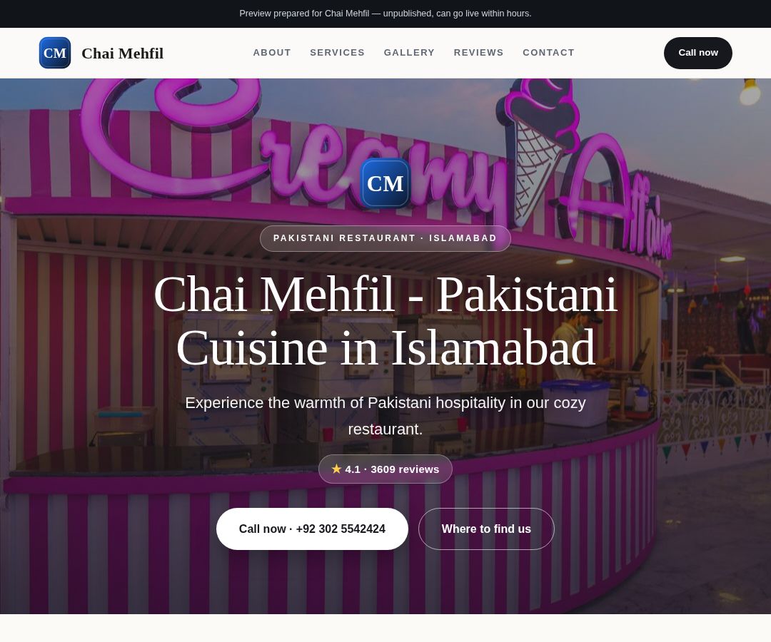 Chai Mehfil