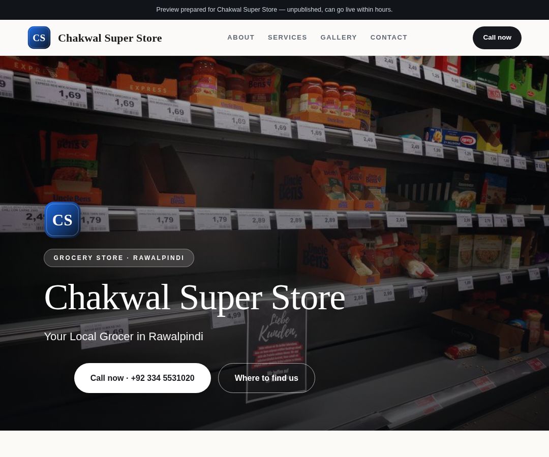 Chakwal Super Store