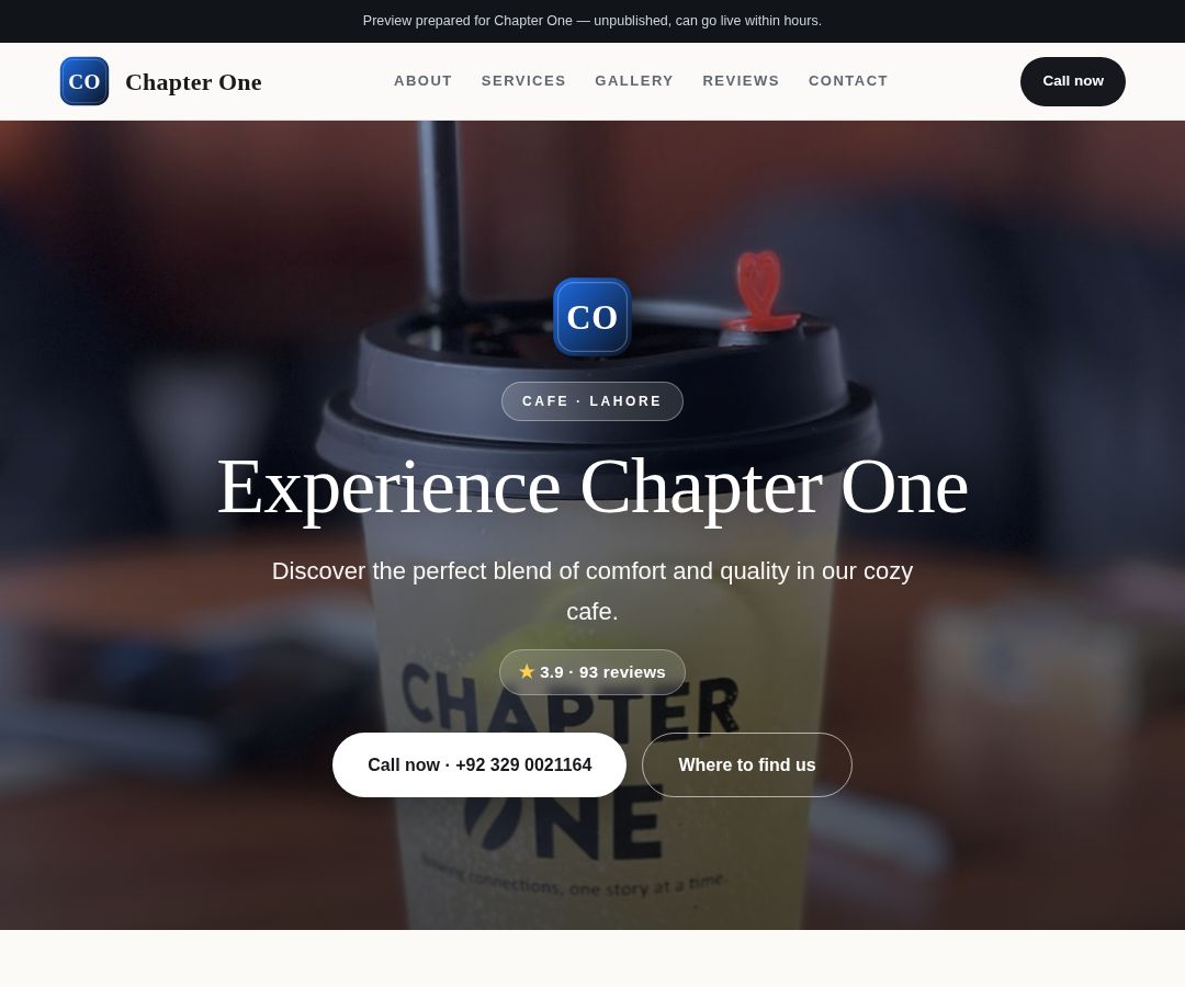 Chapter One