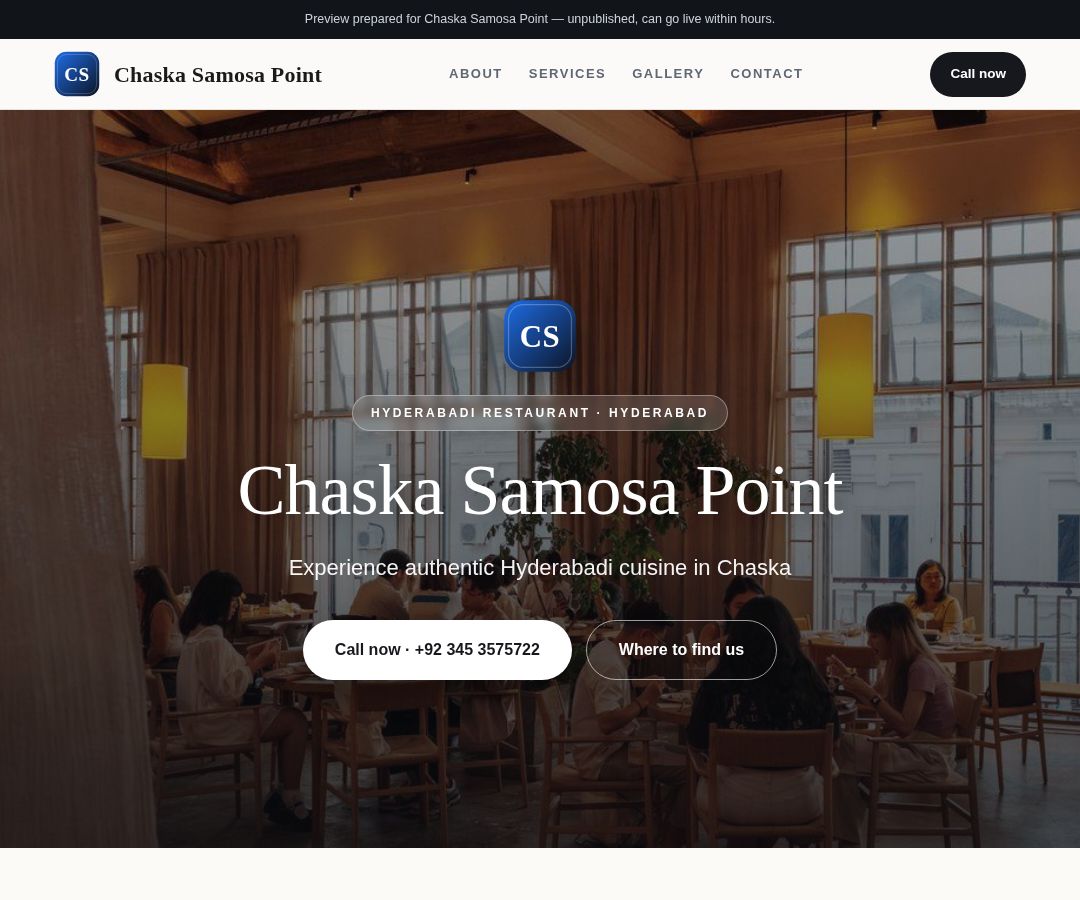 Chaska Samosa Point