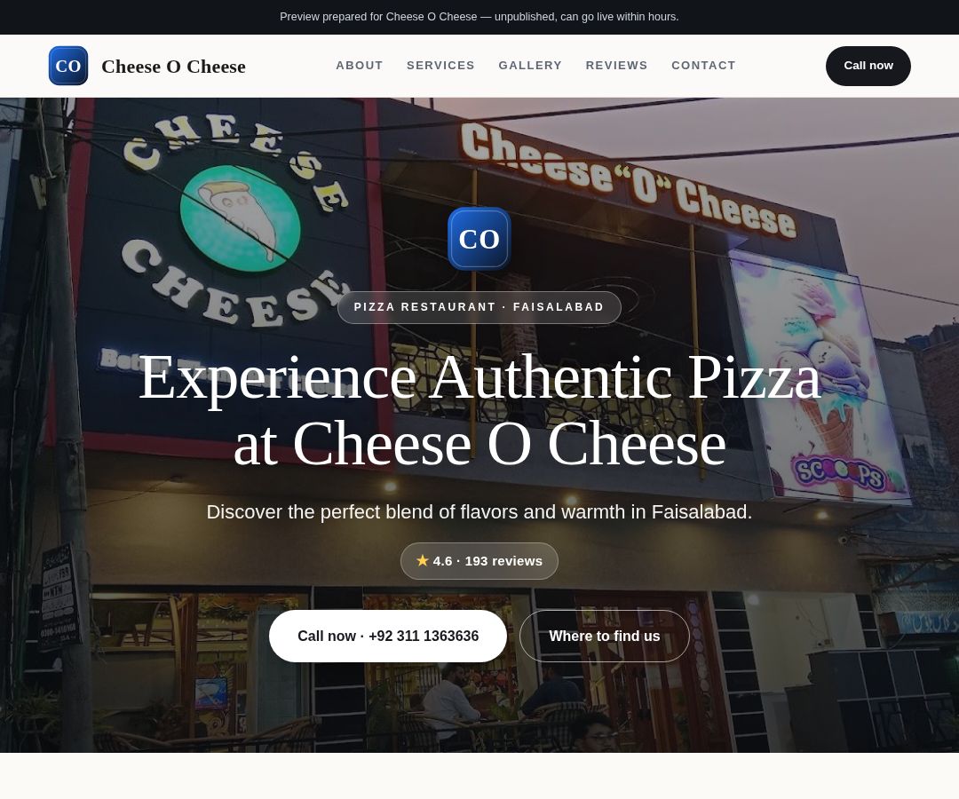 Cheese O Cheese