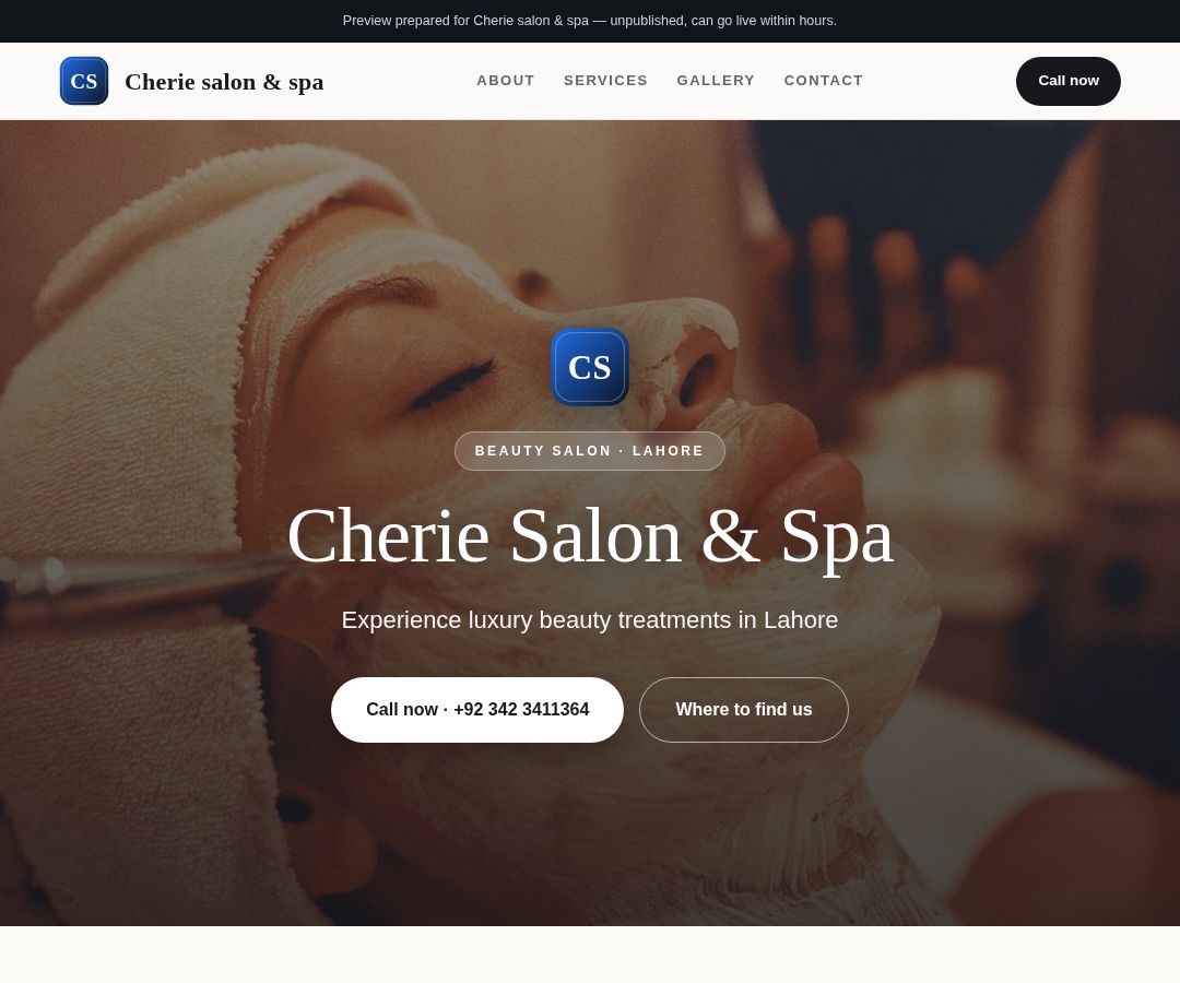 Cherie salon & spa