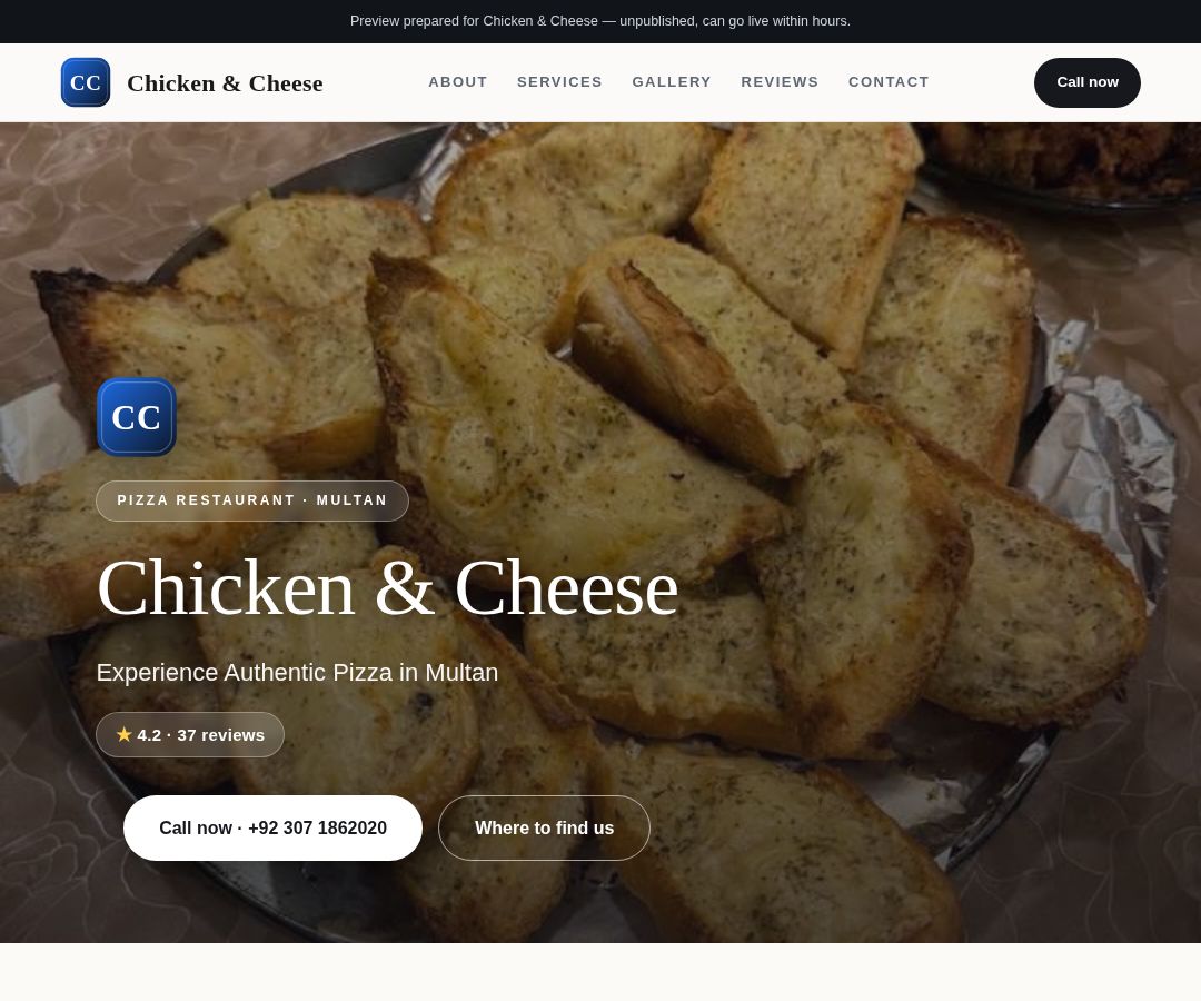 Chicken & Cheese
