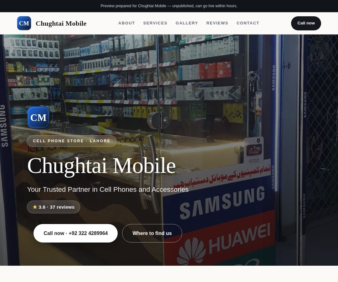 Chughtai Mobile