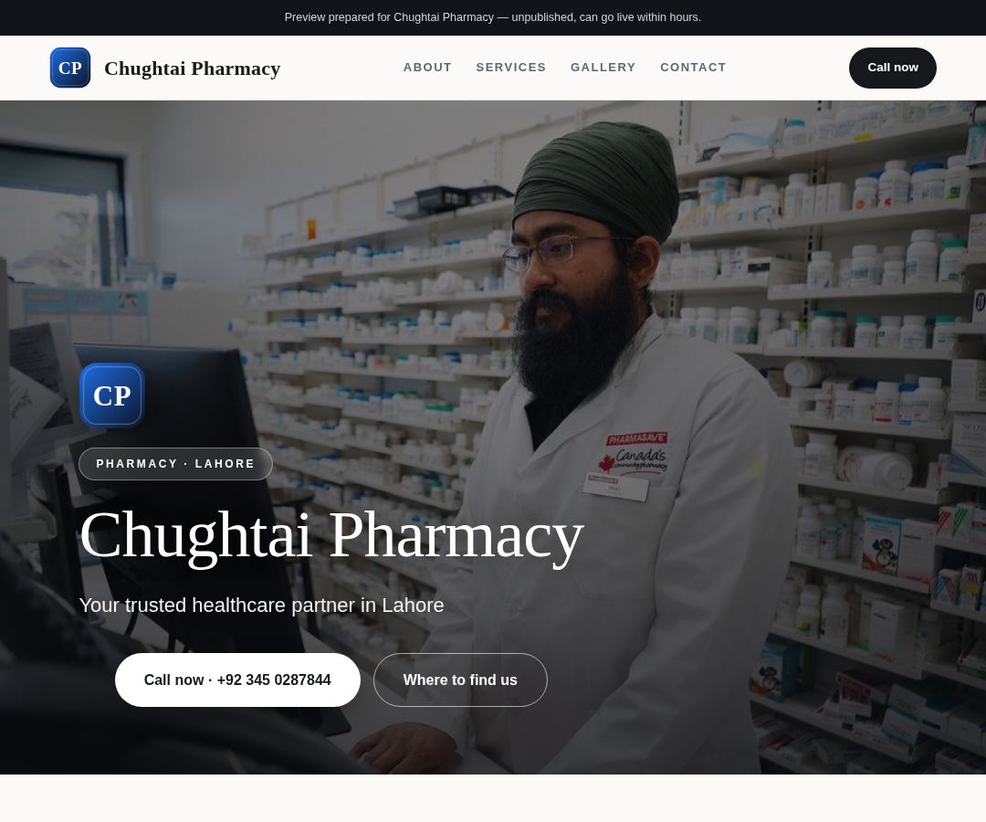 Chughtai Pharmacy