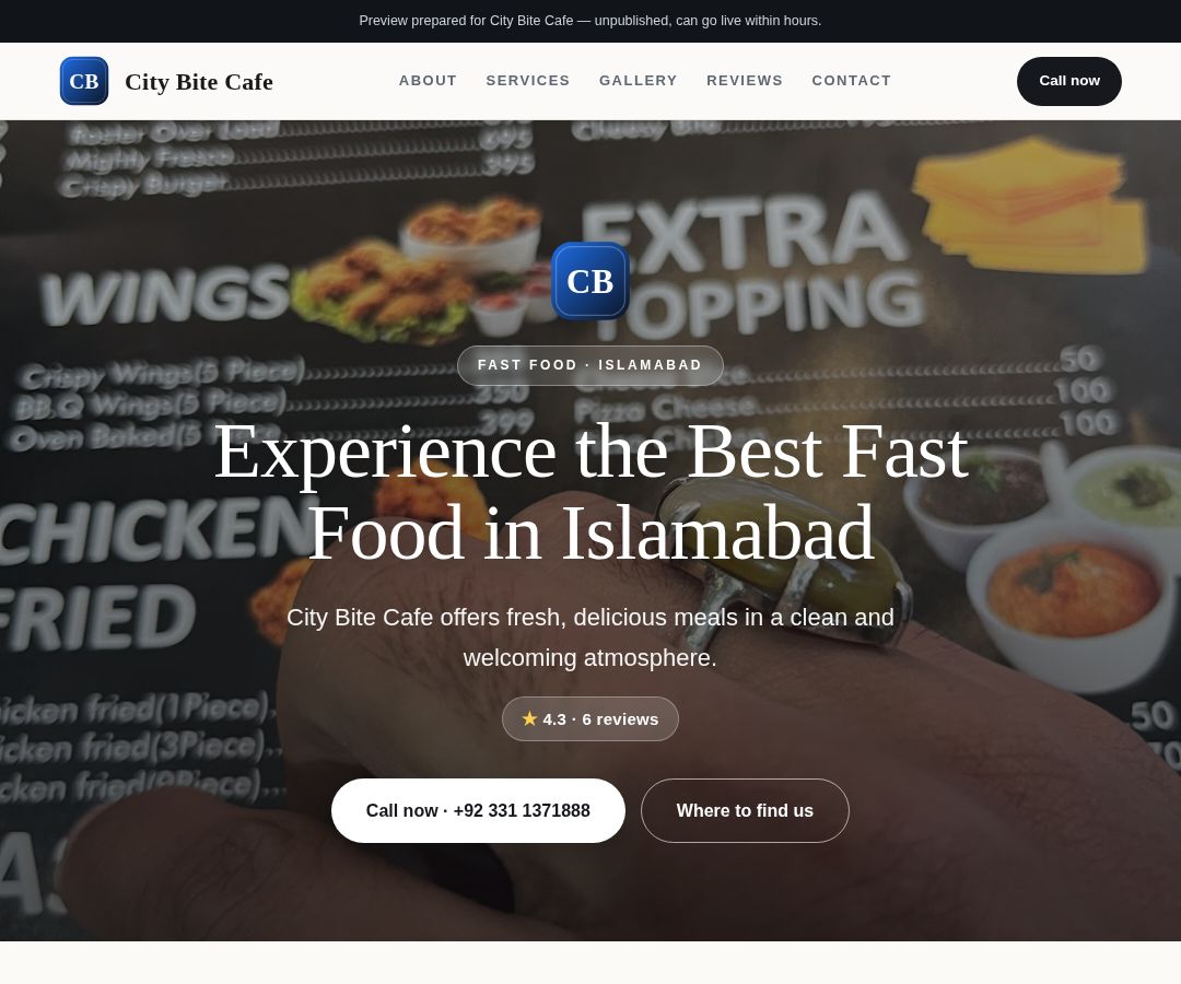 City Bite Cafe