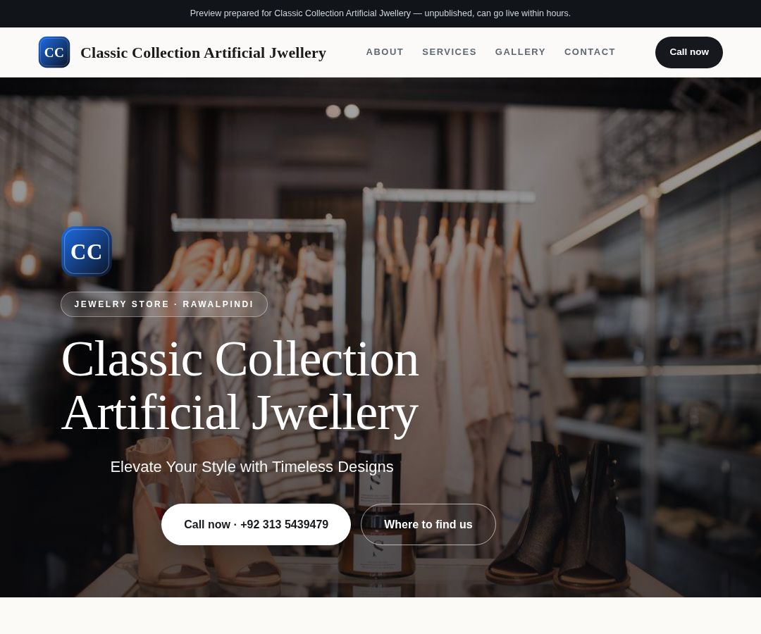 Classic Collection Artificial Jwellery
