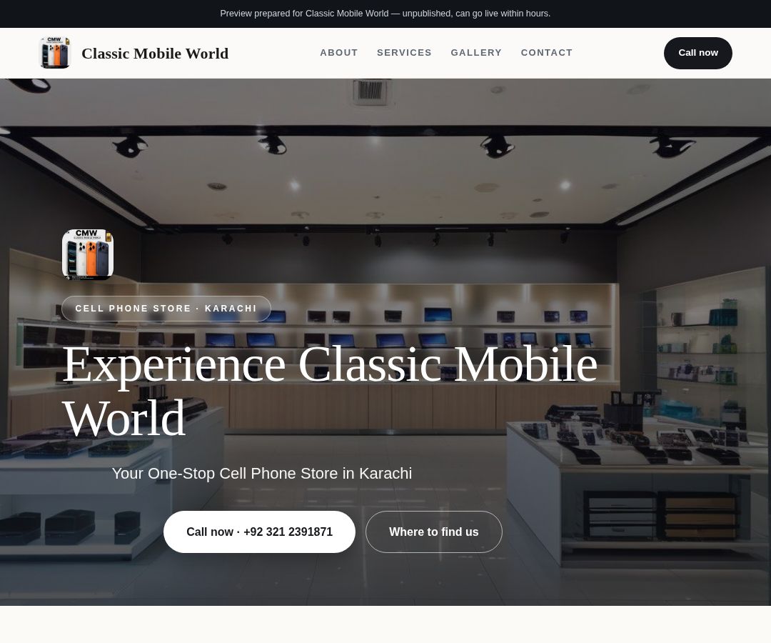 Classic Mobile World