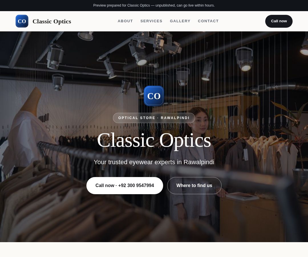 Classic Optics