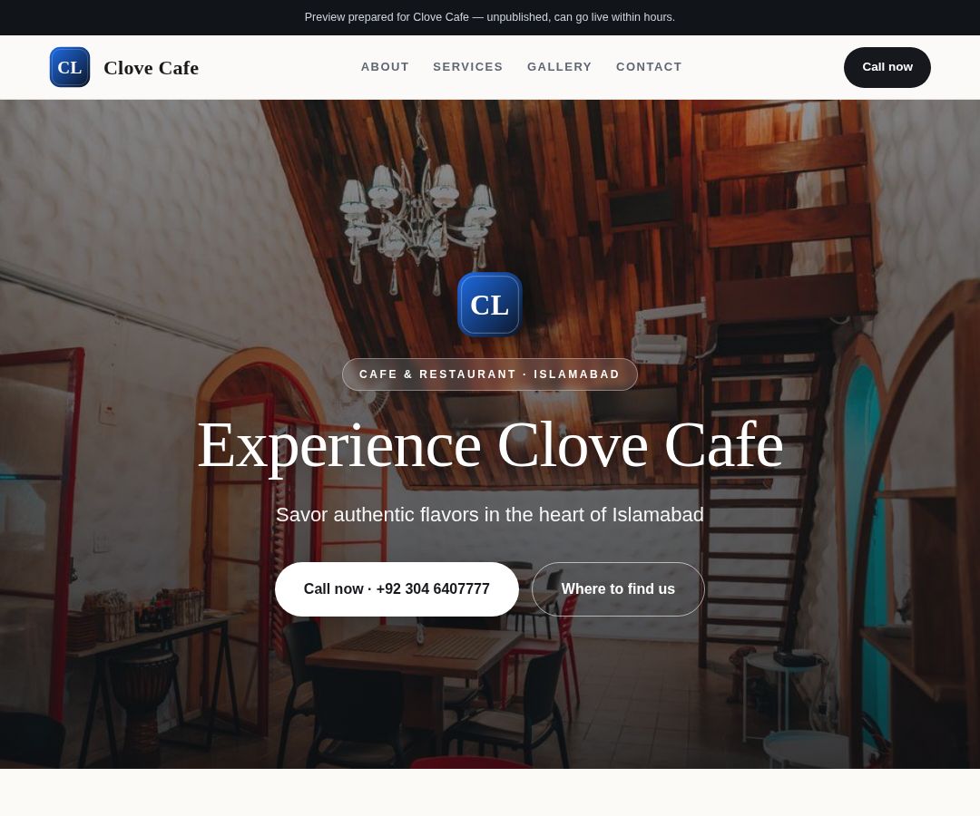 Clove Cafe
