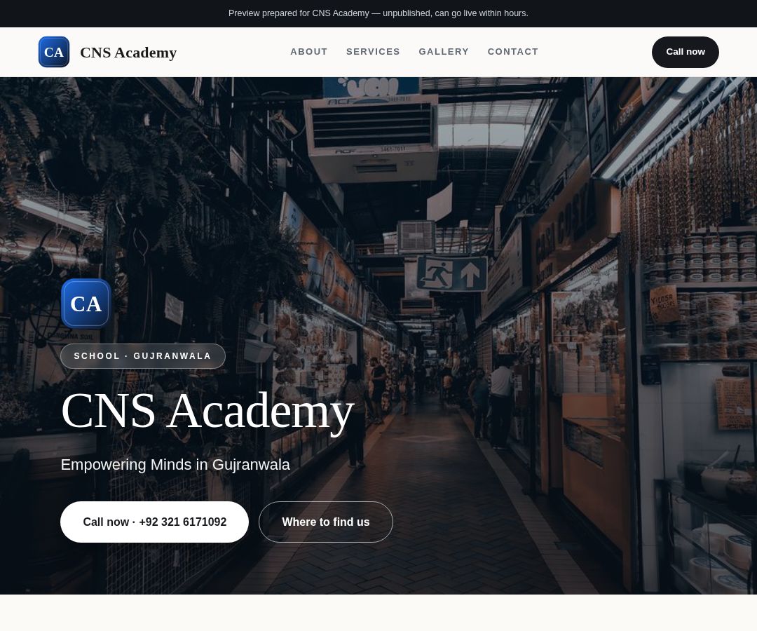 CNS Academy