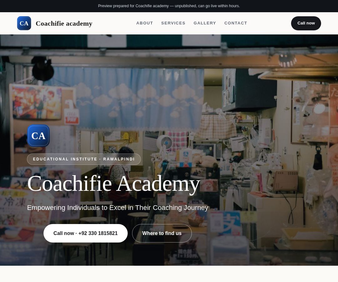 Coachifie academy