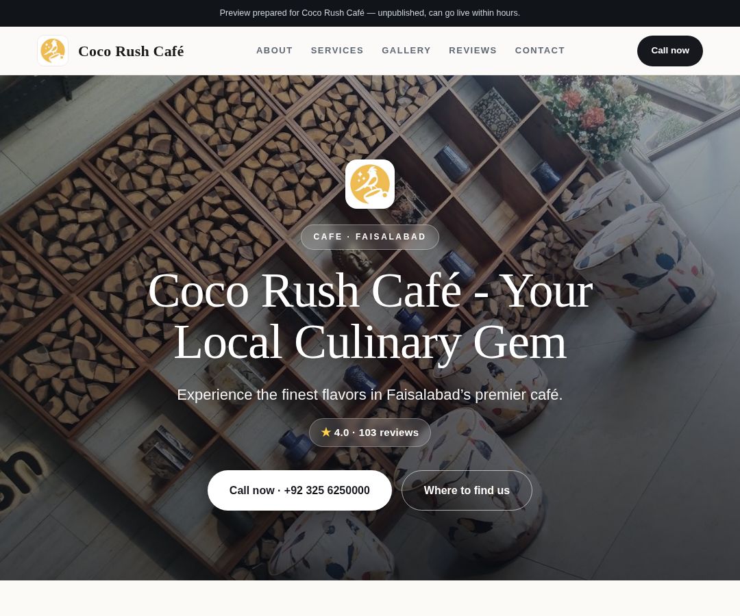 Coco Rush Café