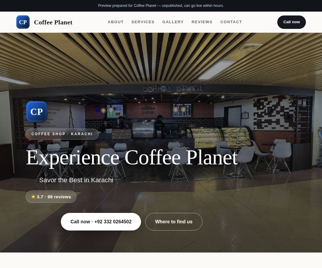 Coffee Planet