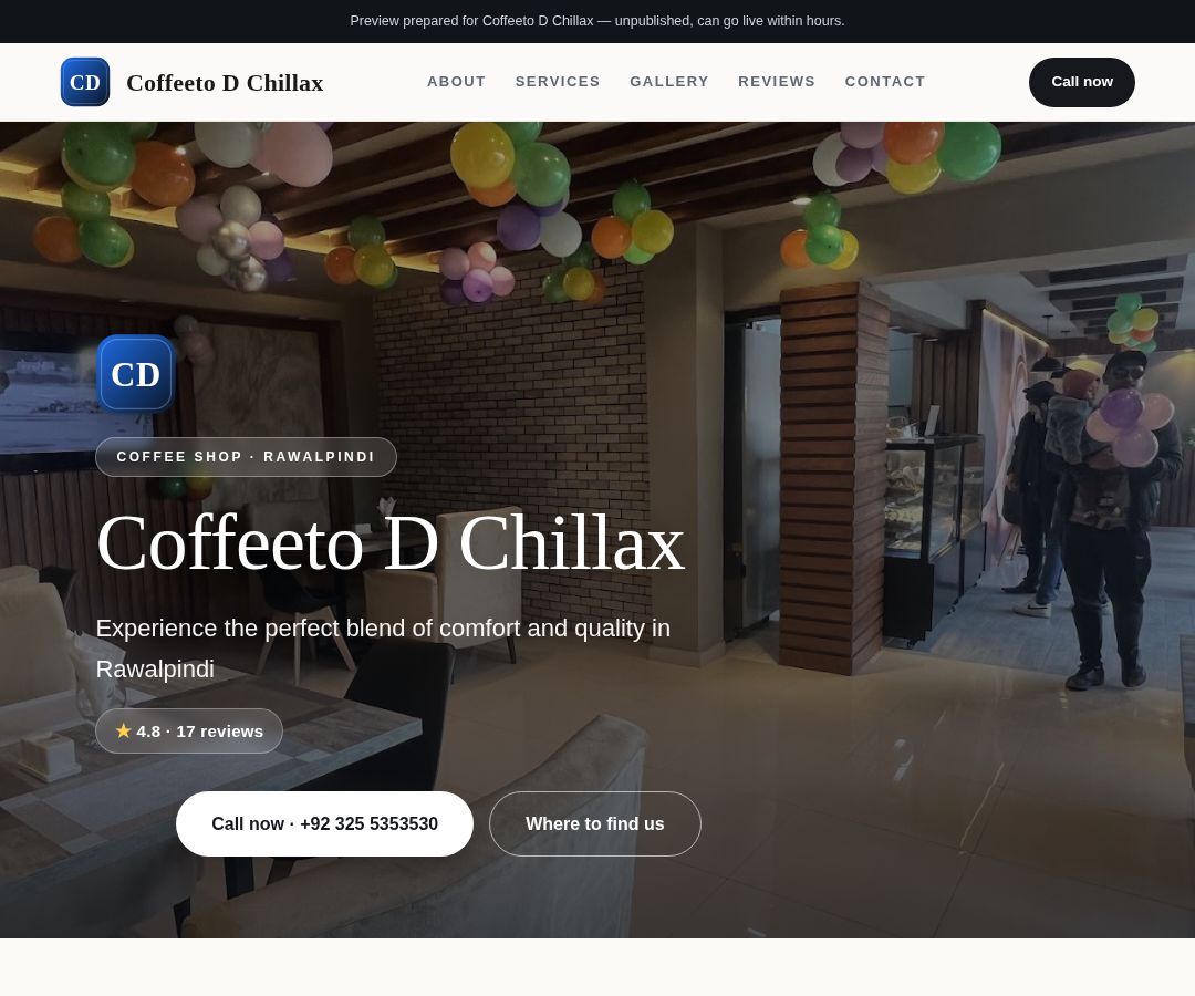 Coffeeto D Chillax