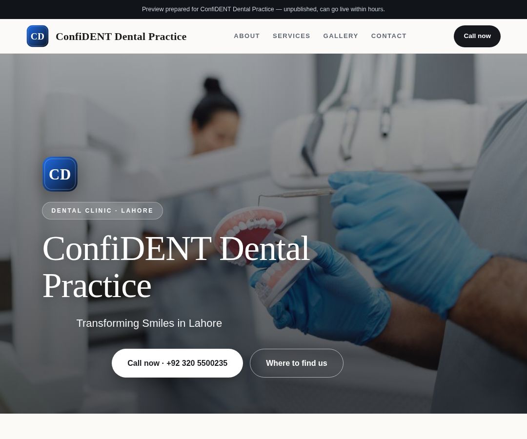 ConfiDENT Dental Practice