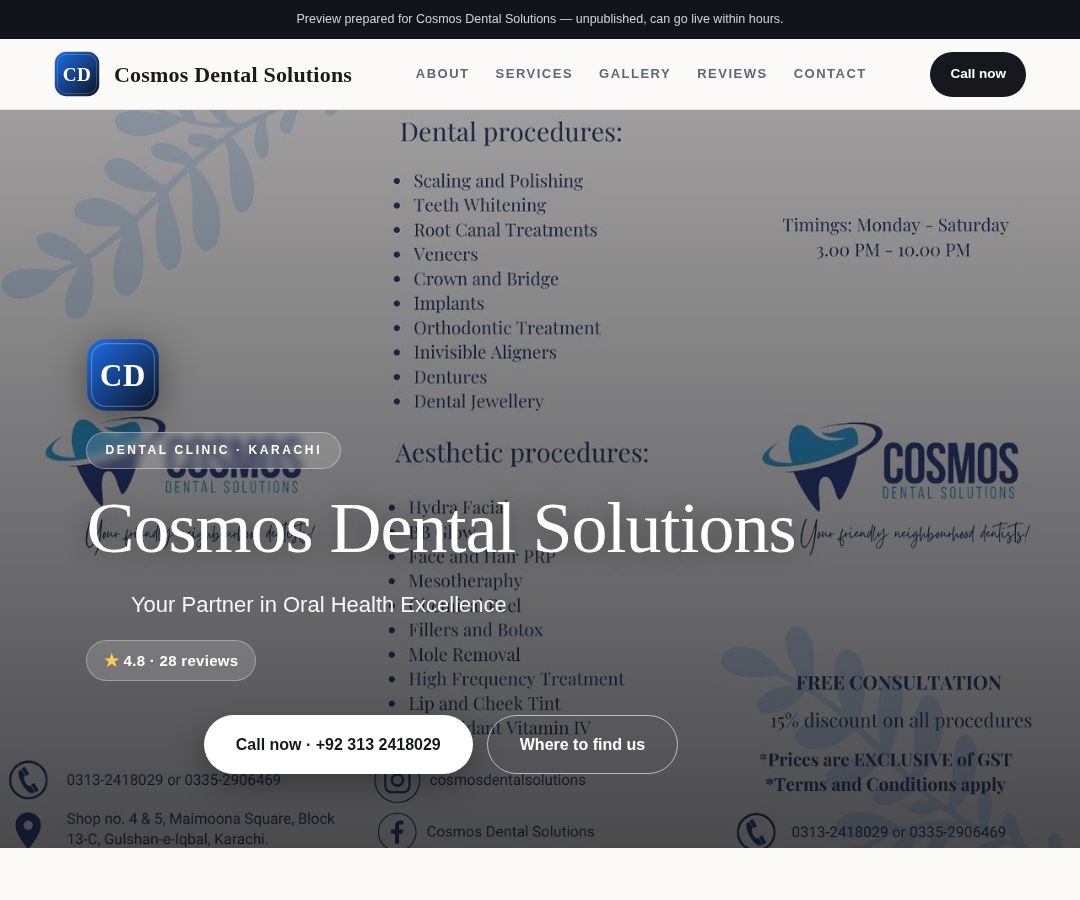 Cosmos Dental Solutions