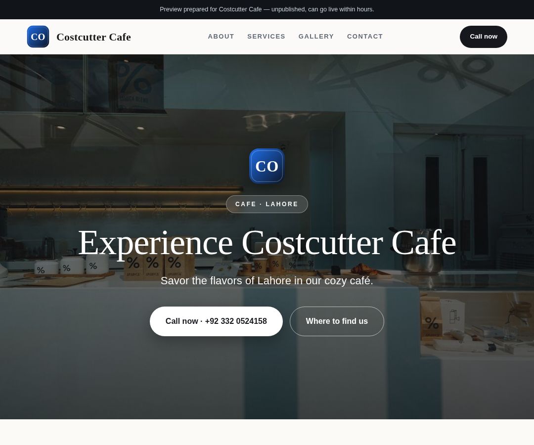 Costcutter Cafe
