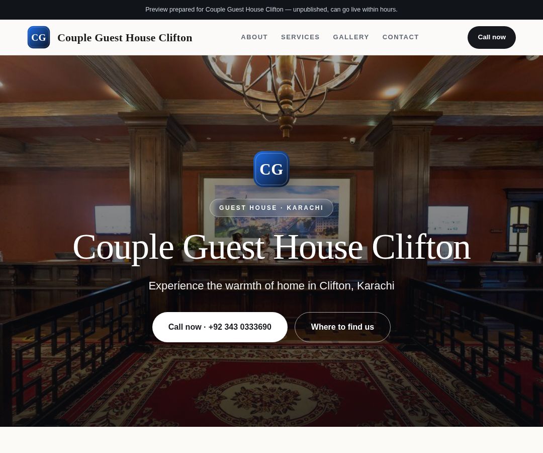 Couple Guest House Clifton