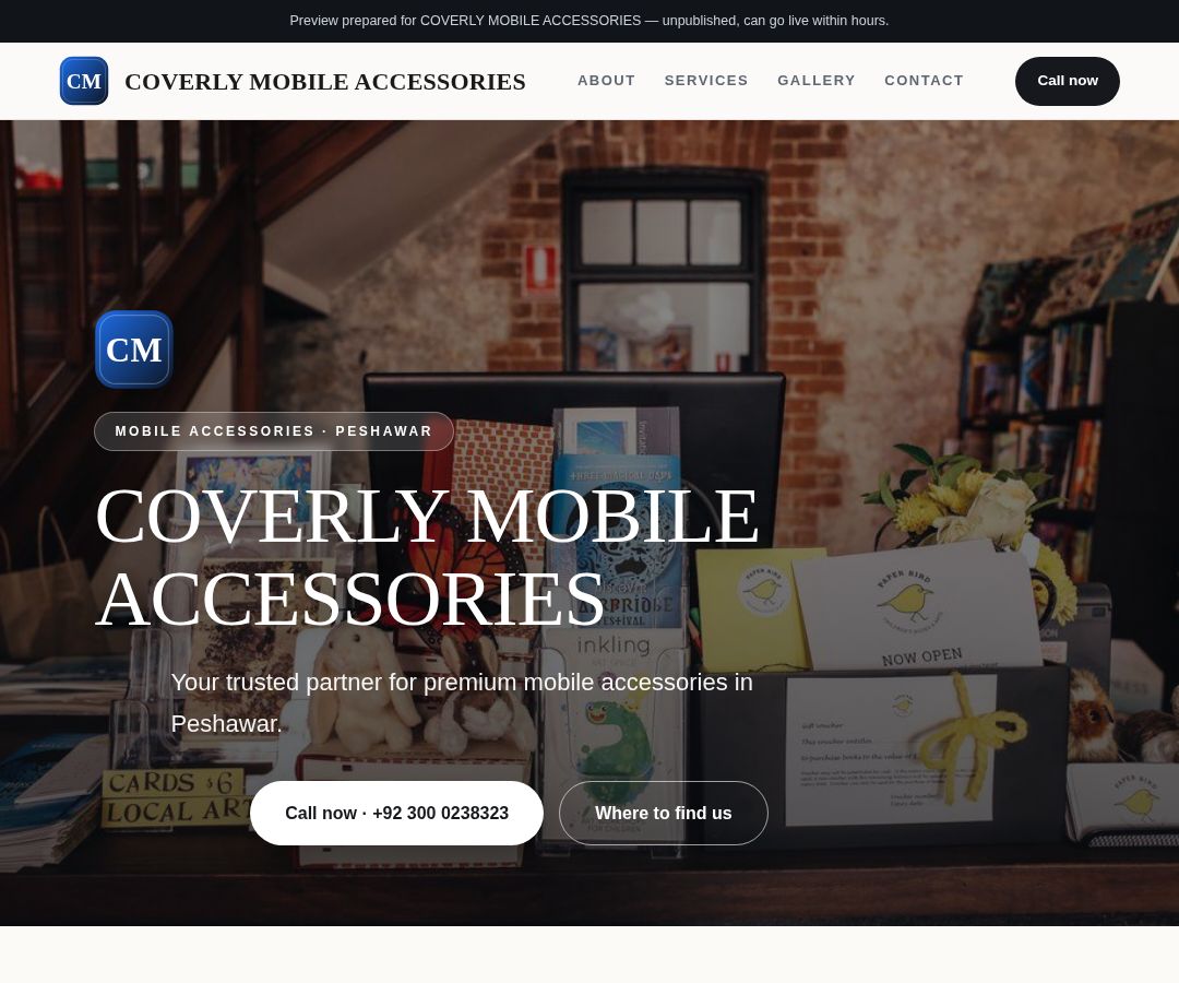 COVERLY MOBILE ACCESSORIES