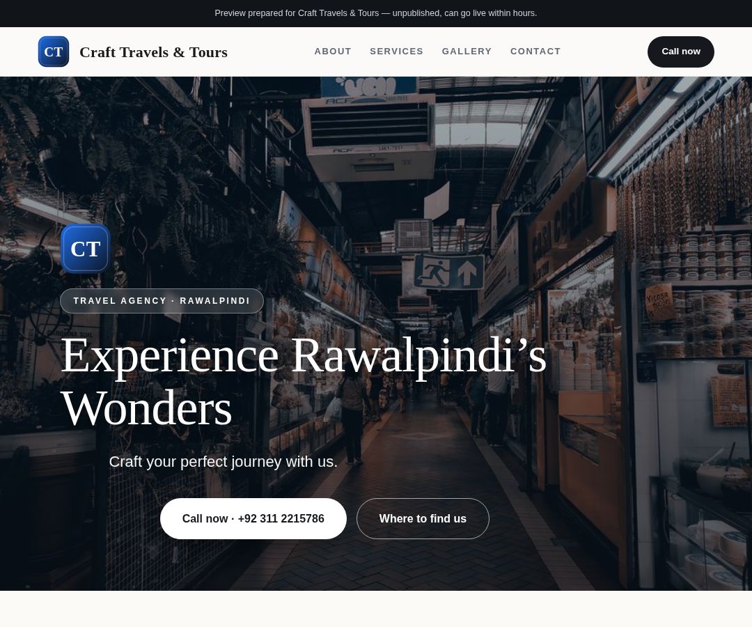 Craft Travels & Tours
