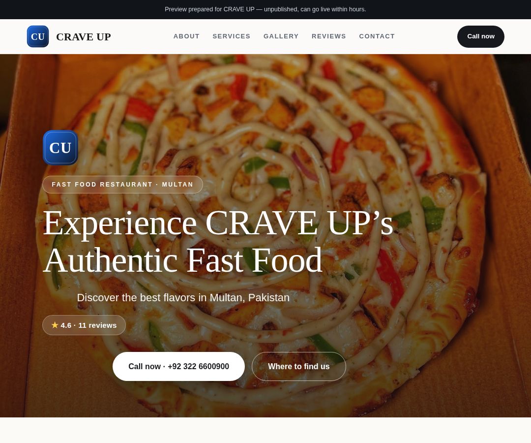 CRAVE UP