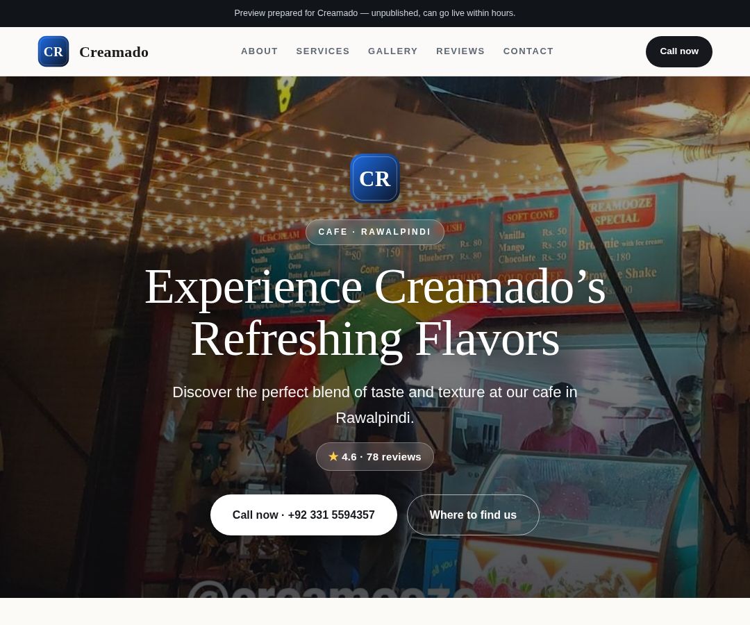 Creamado