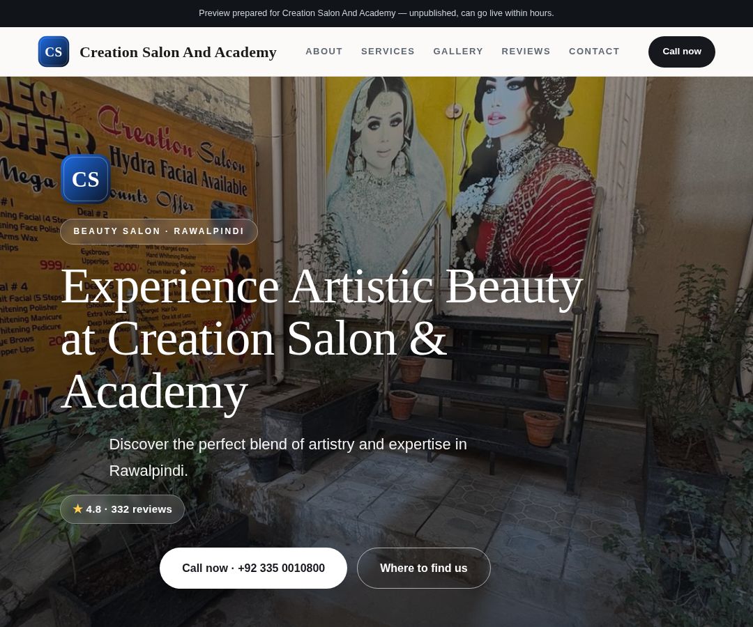 Creation Salon And Academy