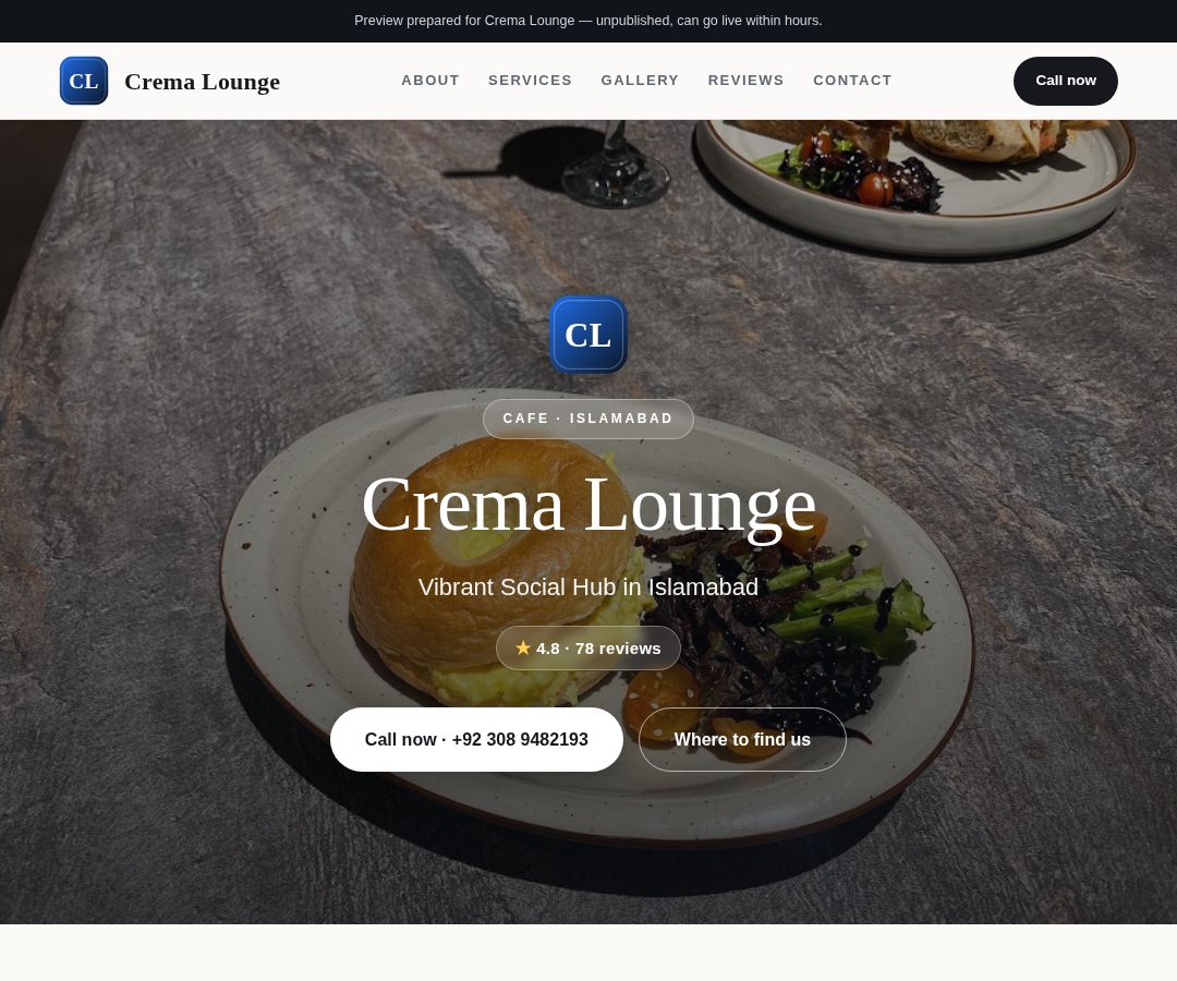 Crema Lounge