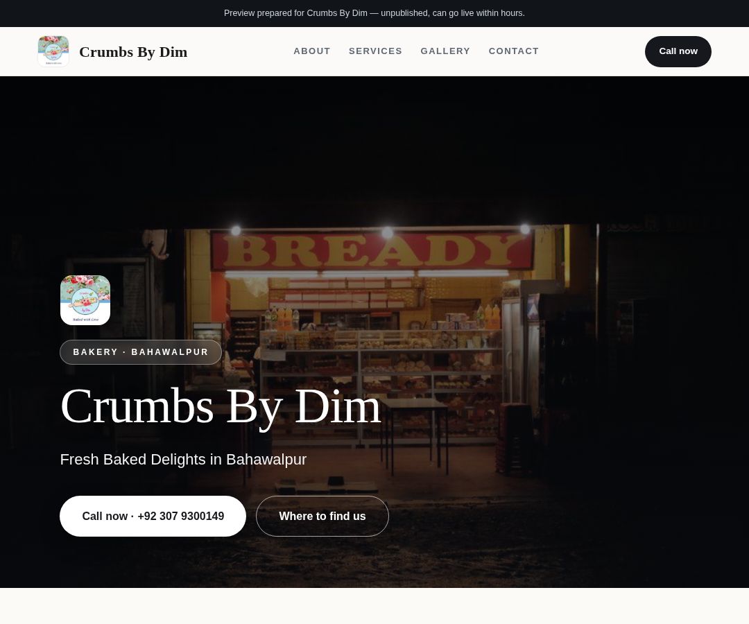 Crumbs By Dim