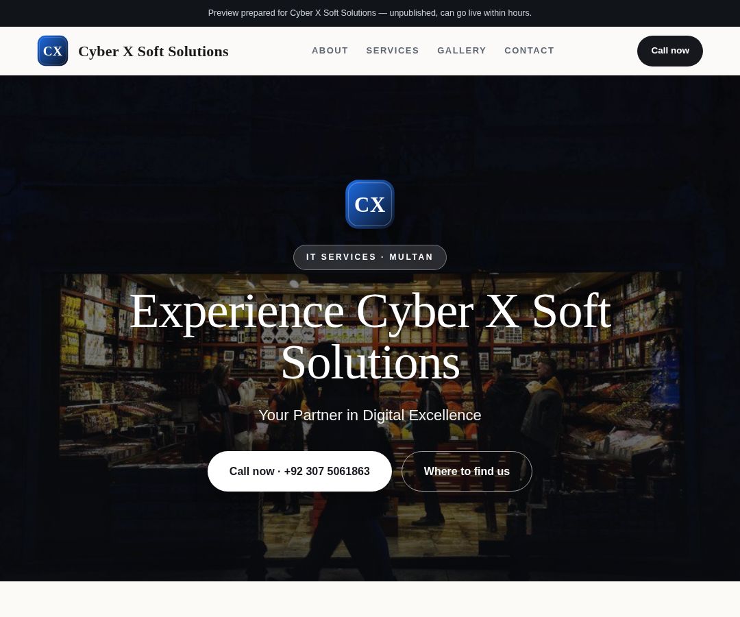 Cyber X Soft Solutions