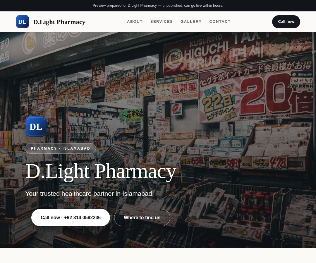 D.Light Pharmacy